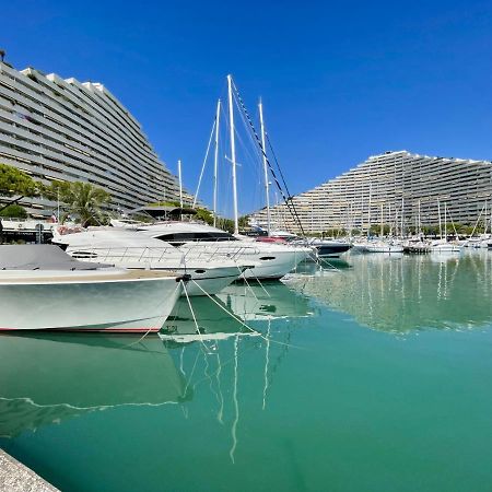 #41 Marina Riviera Bay - Marine Baie Des Anges - Studio Vue Mer Et Port ヴィルヌーヴ・ルベ エクステリア 写真